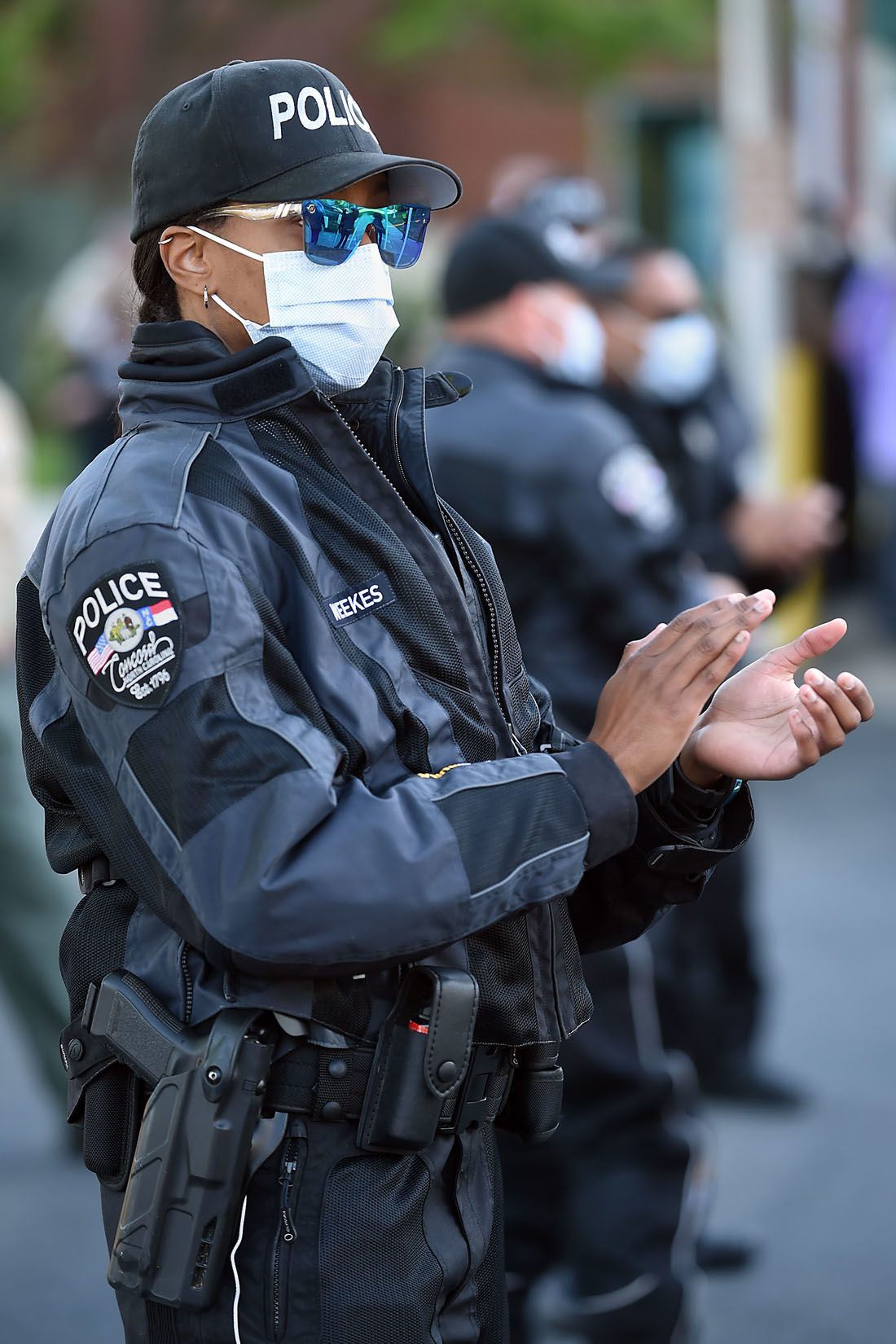 First Responders Salute Atrium Health Workers